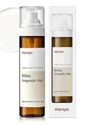 MANYO FACTORY Bifida Ampoule Mist 4.0 fl oz (120ml) Facial Mist with PHA, Long Lasting, Nourishing for Men and Women, Clean K-Beauty