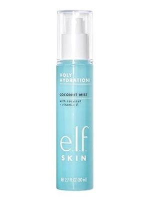 e.l.f. Cosmetics Holy Hydration! Hydrating Coconut Mist, Refreshes, Soothes & Invigorates Skin, Tropical Scent