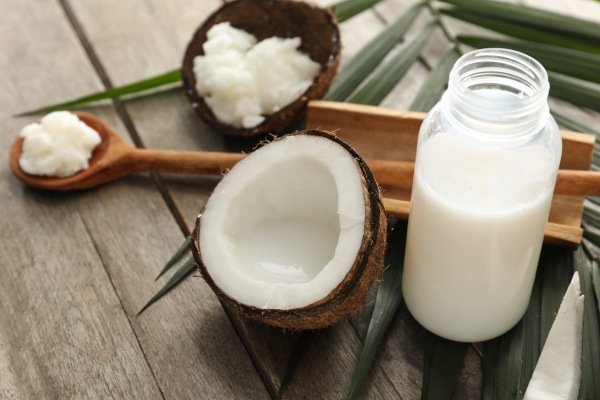 15- Coconut Milk and Honey Treatment for the winter nail care routine