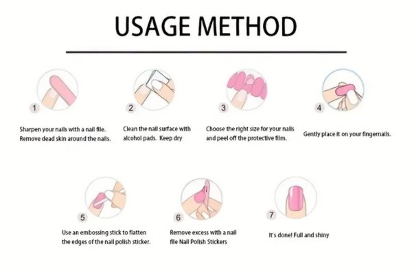 usage method of jelly sticker for nails about hoew to use it 